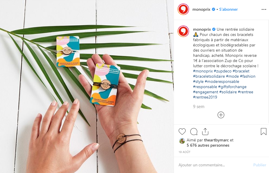 photo du bracelet Monoprix