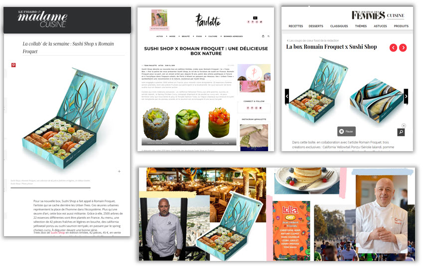 Sushi shop - revue de presse