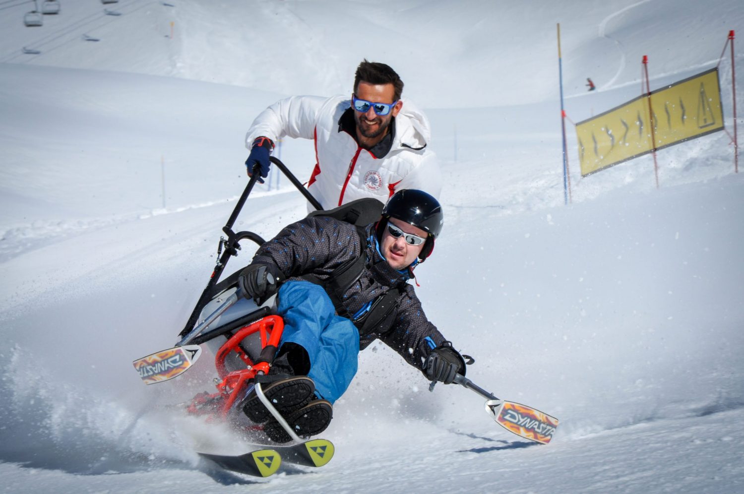 Accompagnement social dynamisé par le sport aux personnes handicapées avec l'association Comme Les Autres partenaire de Gifts for Change