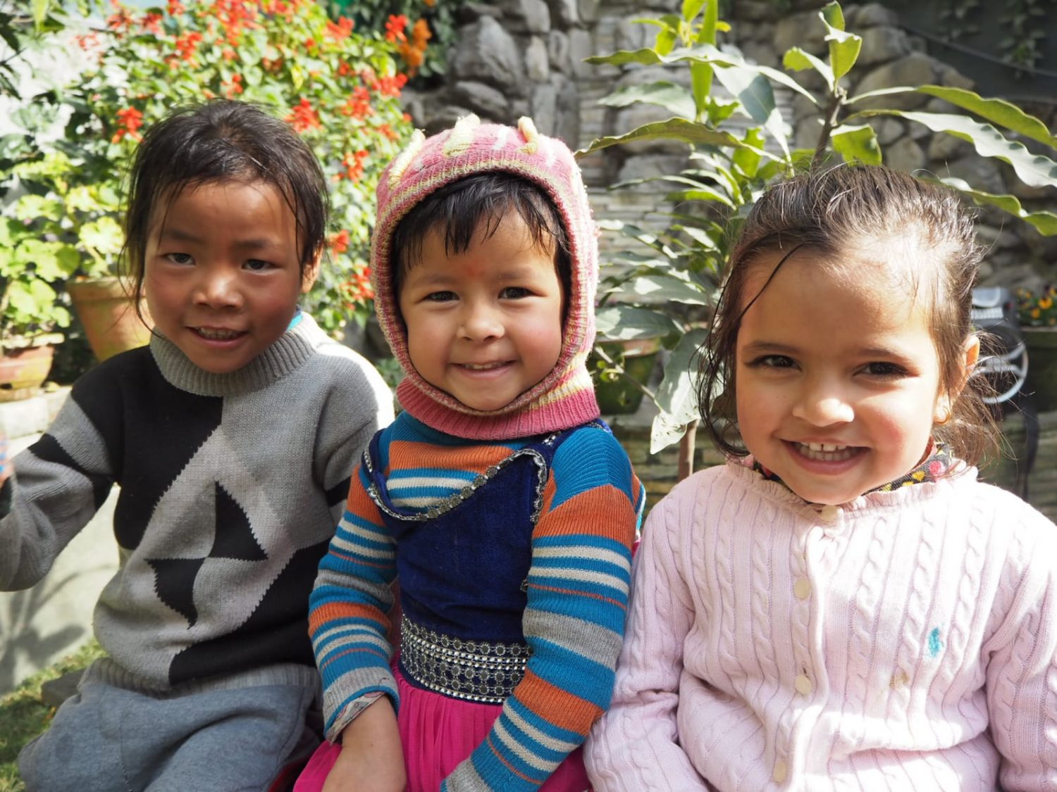 enfants nepal PED