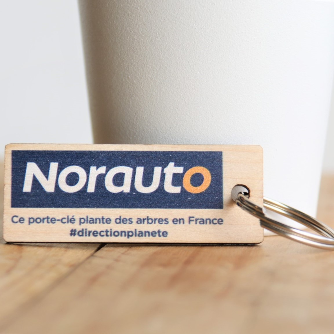 Porte-clés éco-responsable et solidaire Norauto