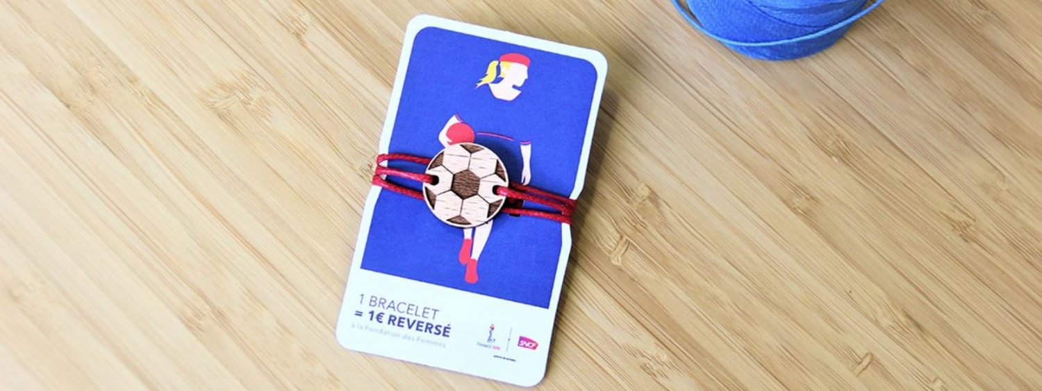 Bracelet sncf coupe du monde féminine