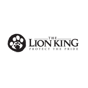 logo the lion king - protect the pride