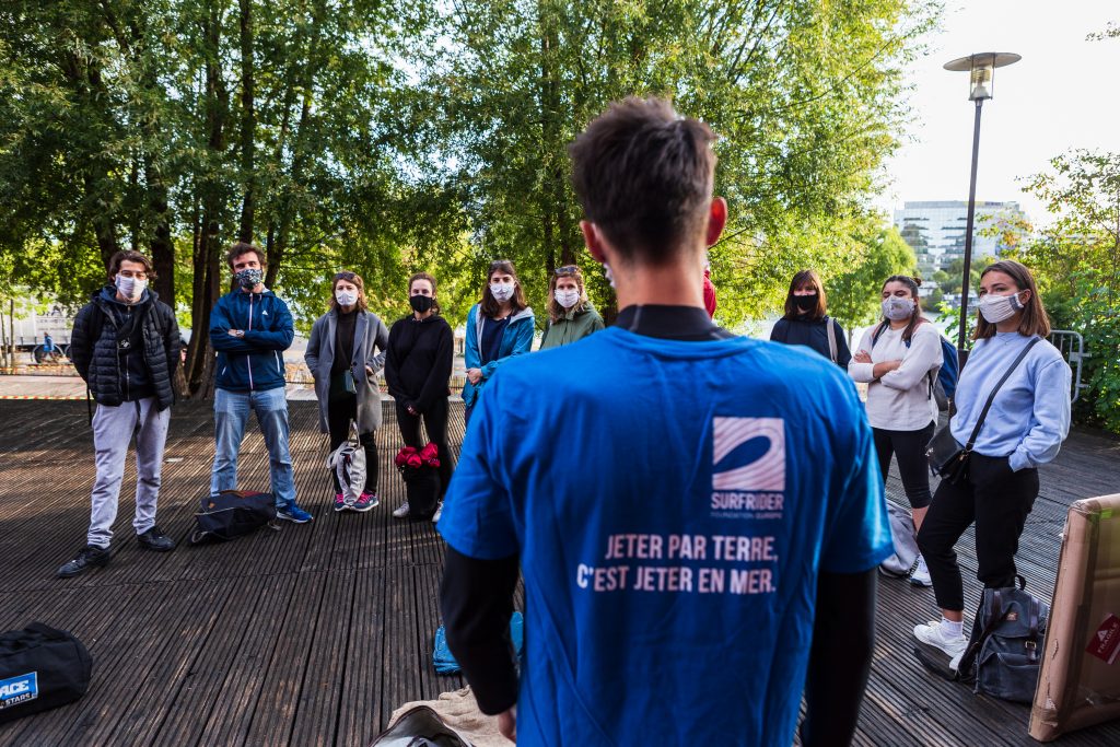 Action de dépollution de la Seine - ©Jérémie Croidieu