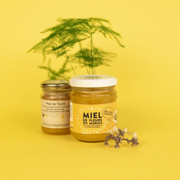 pot MIEL un toit pour les abeilles