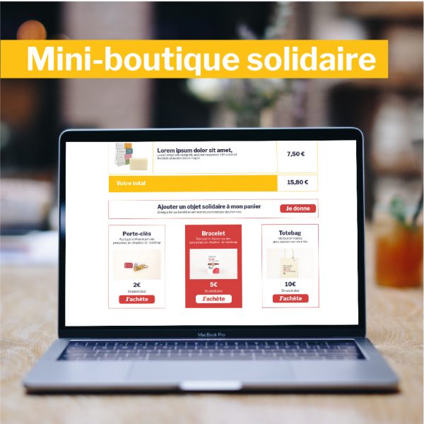 Mini boutique solidaire fete des meres