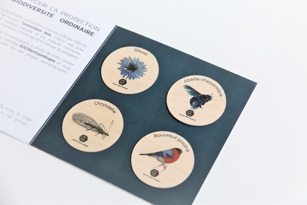 Stickers en bois