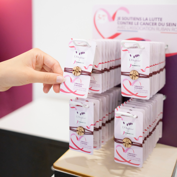 16 Bracelets Silicone Octobre Rose - Sensibilisation Cancer Du Sein - Motifs Rubans, Cœurs, Messages Positifs