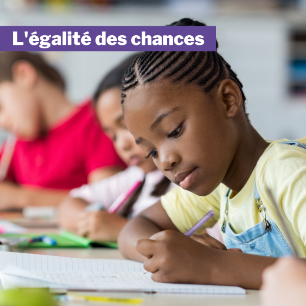 L'égalité des chances