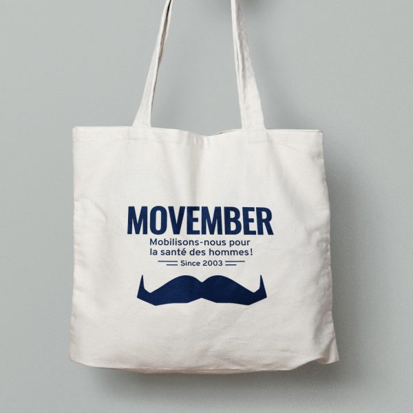 Totebag - Collection temps forts - Movember