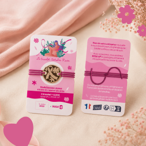 Bracelet Imagine Octobre Rose