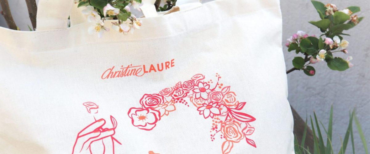 Totebag Christine laure pour entrepreneuriat social féminin