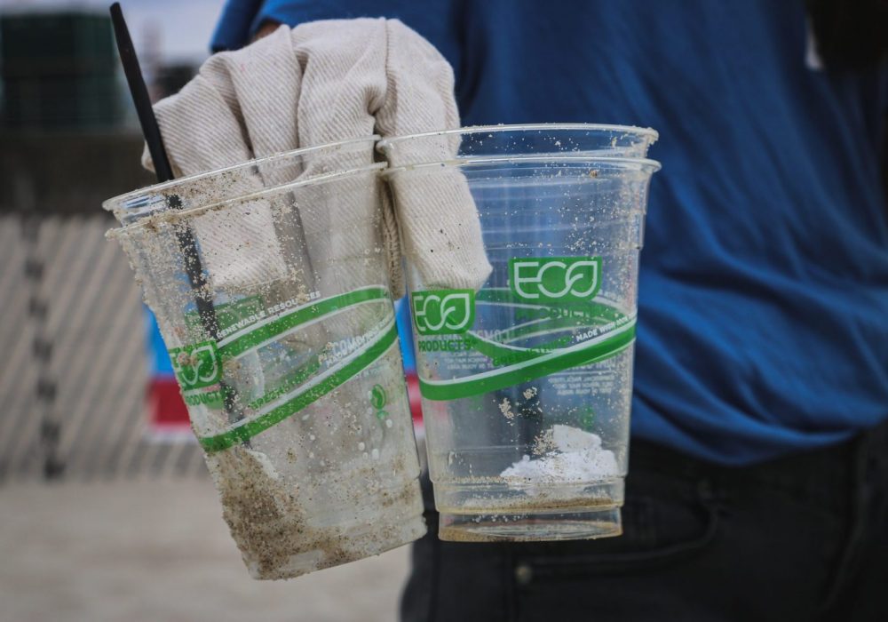 Plastique sur les plages et dans les océans