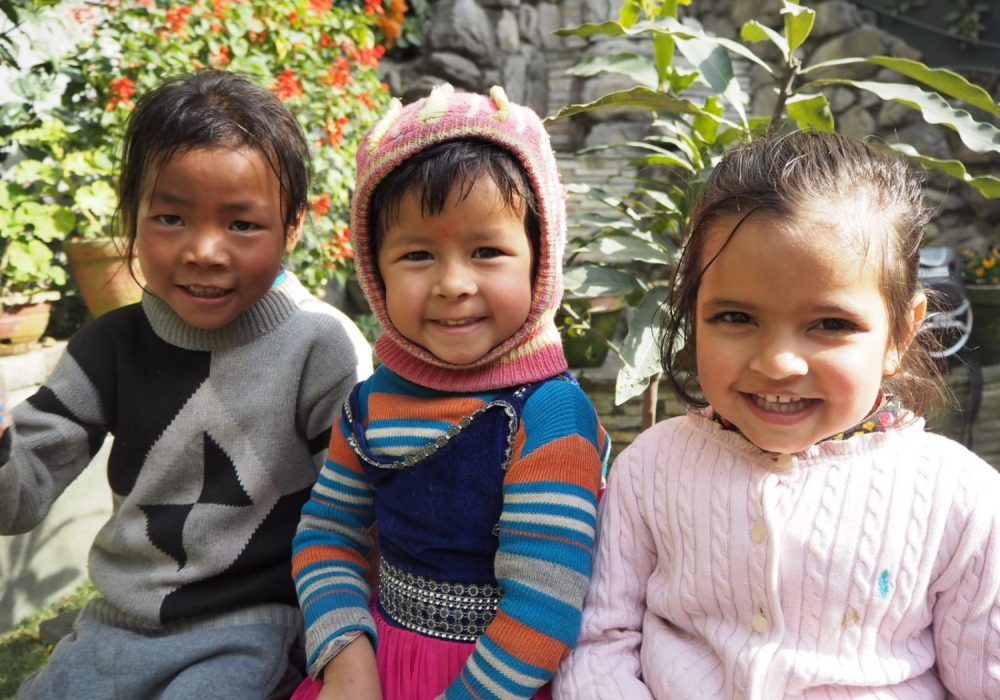 enfants nepal PED